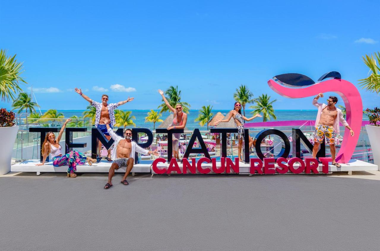 Temptation At The Tower Cancun Resort (Adults Only) Buitenkant foto