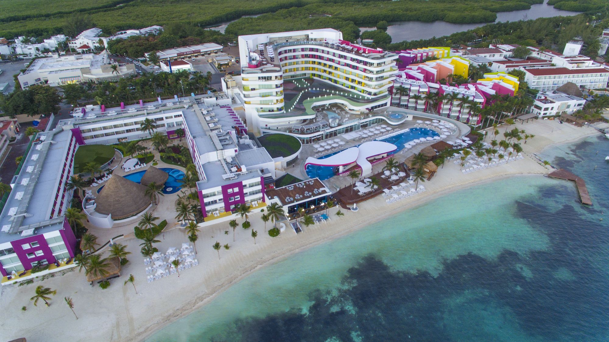 Temptation At The Tower Cancun Resort (Adults Only) Buitenkant foto